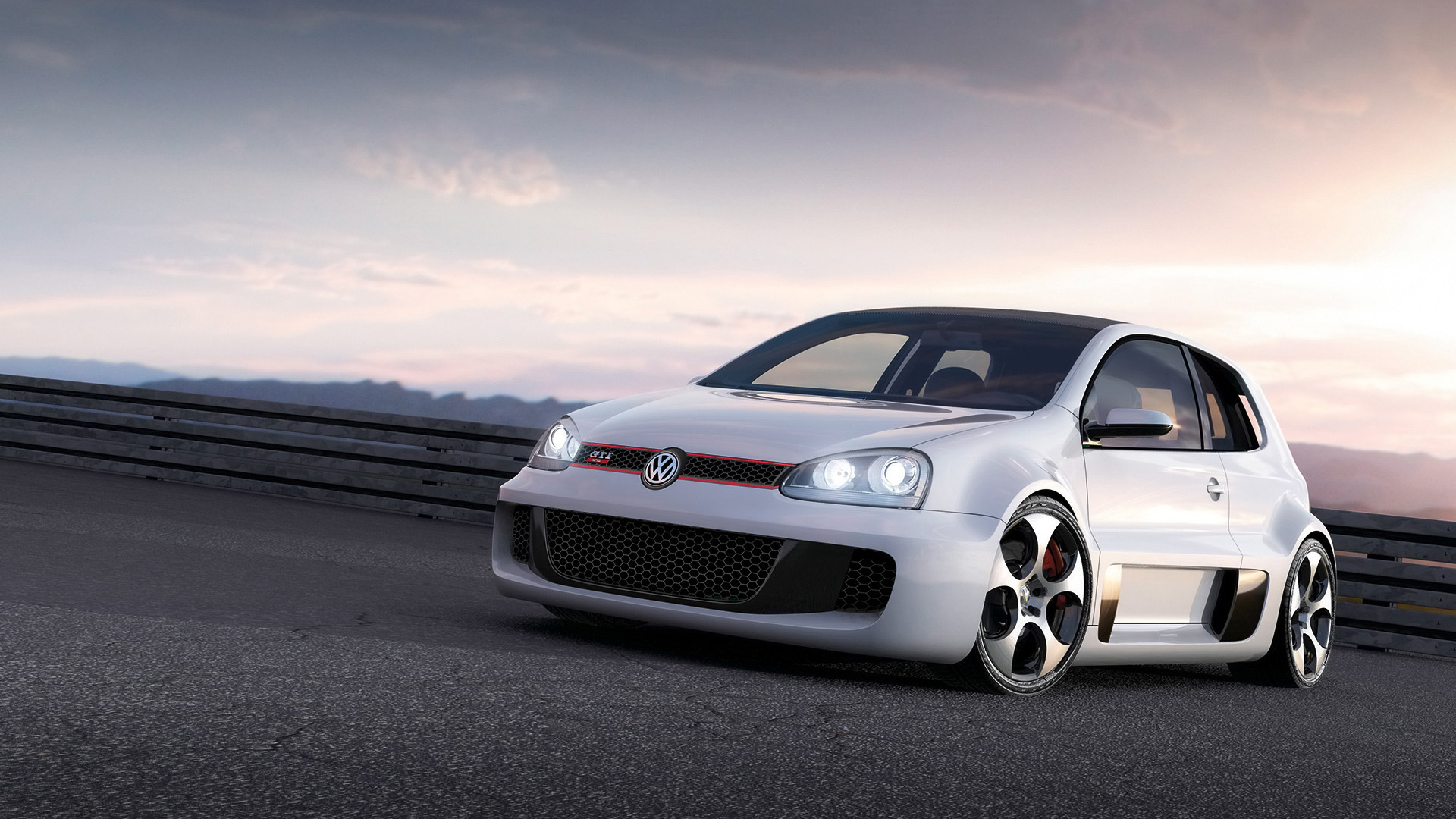 2007 Volkswagen GTI W12 Concept 2