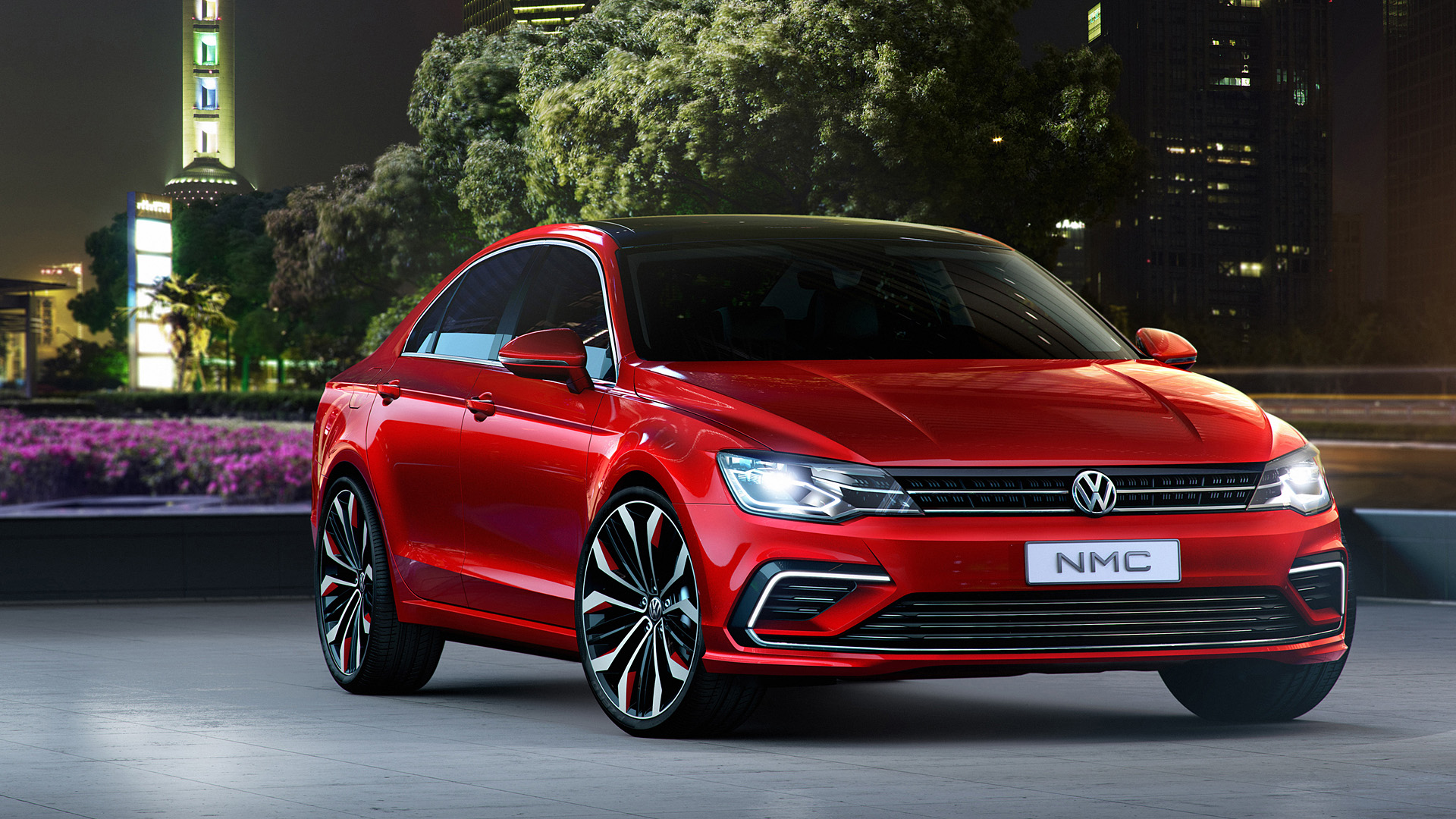 2014 Volkswagen Midsize Coupe Concept