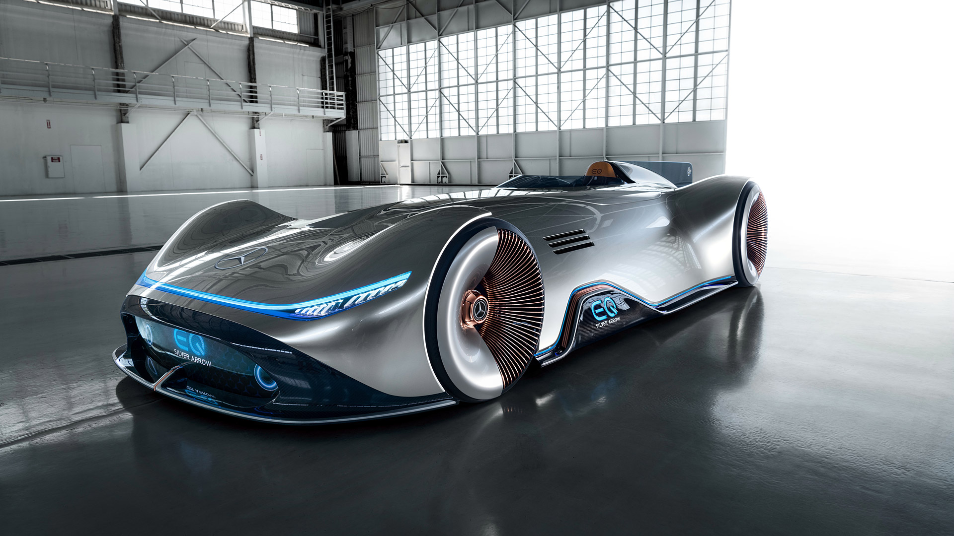 2018 Mercedes-Benz Vision EQ Silver Arrow Concept
