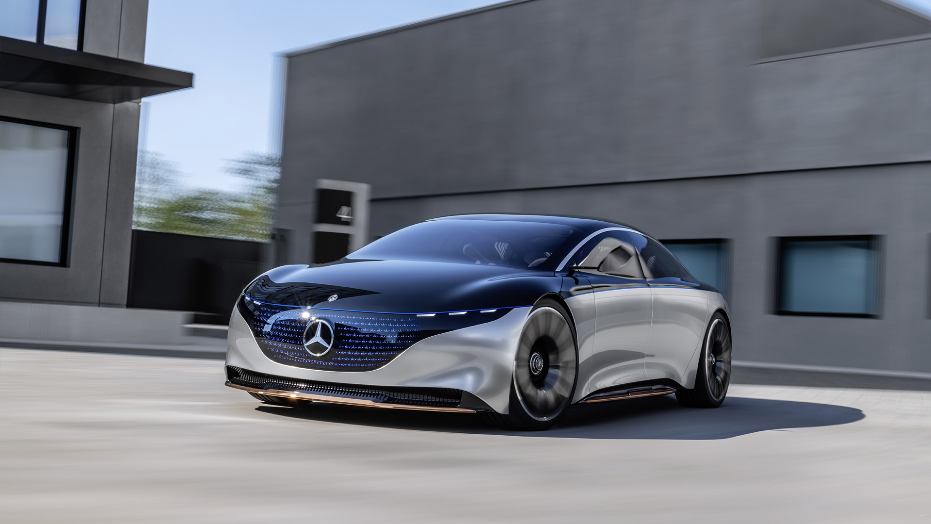 2019 Mercedes-Benz Vision EQS Concept 4