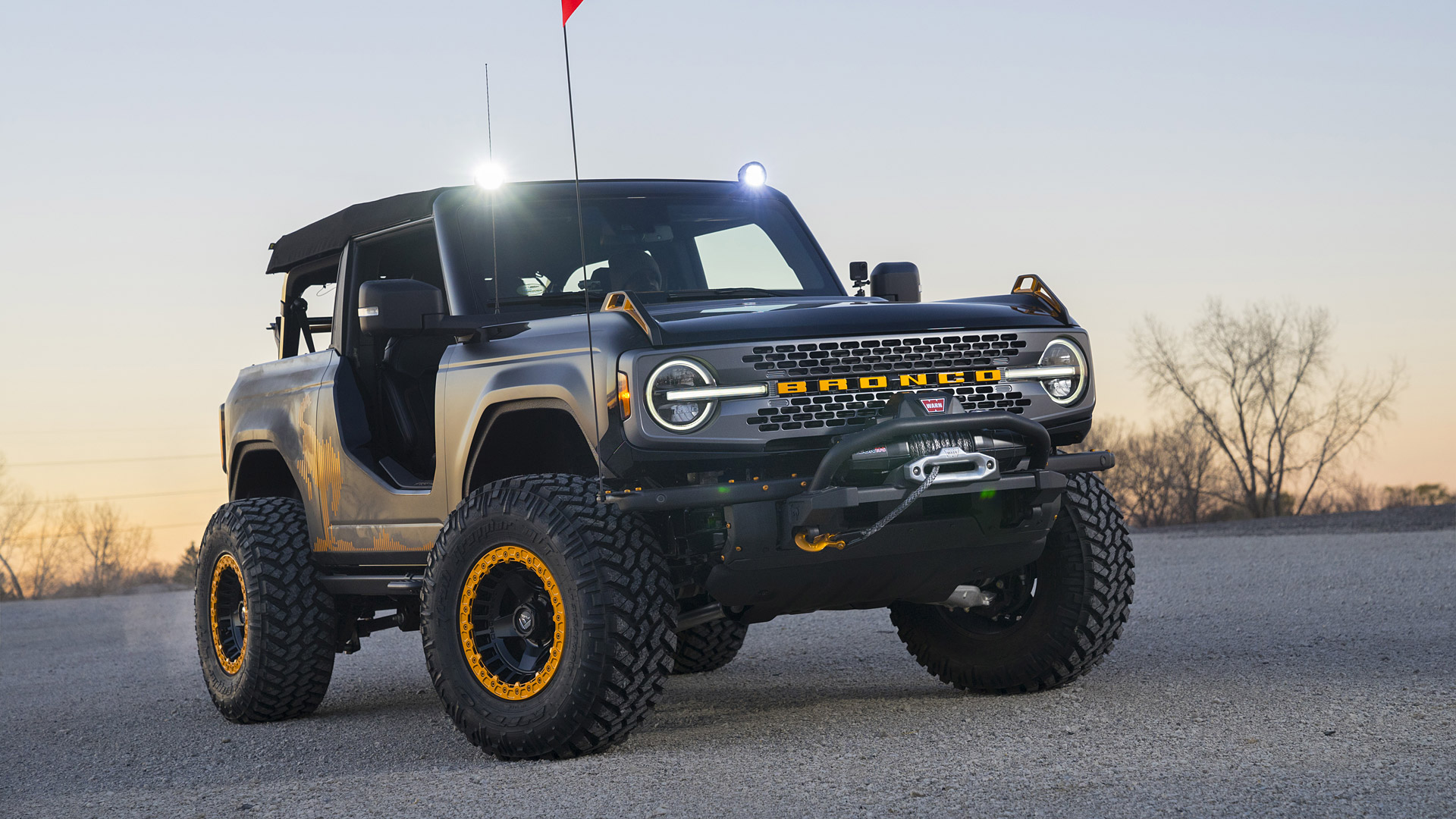 2020 Ford Bronco Badlands Sasquatch 2-Door Concept
