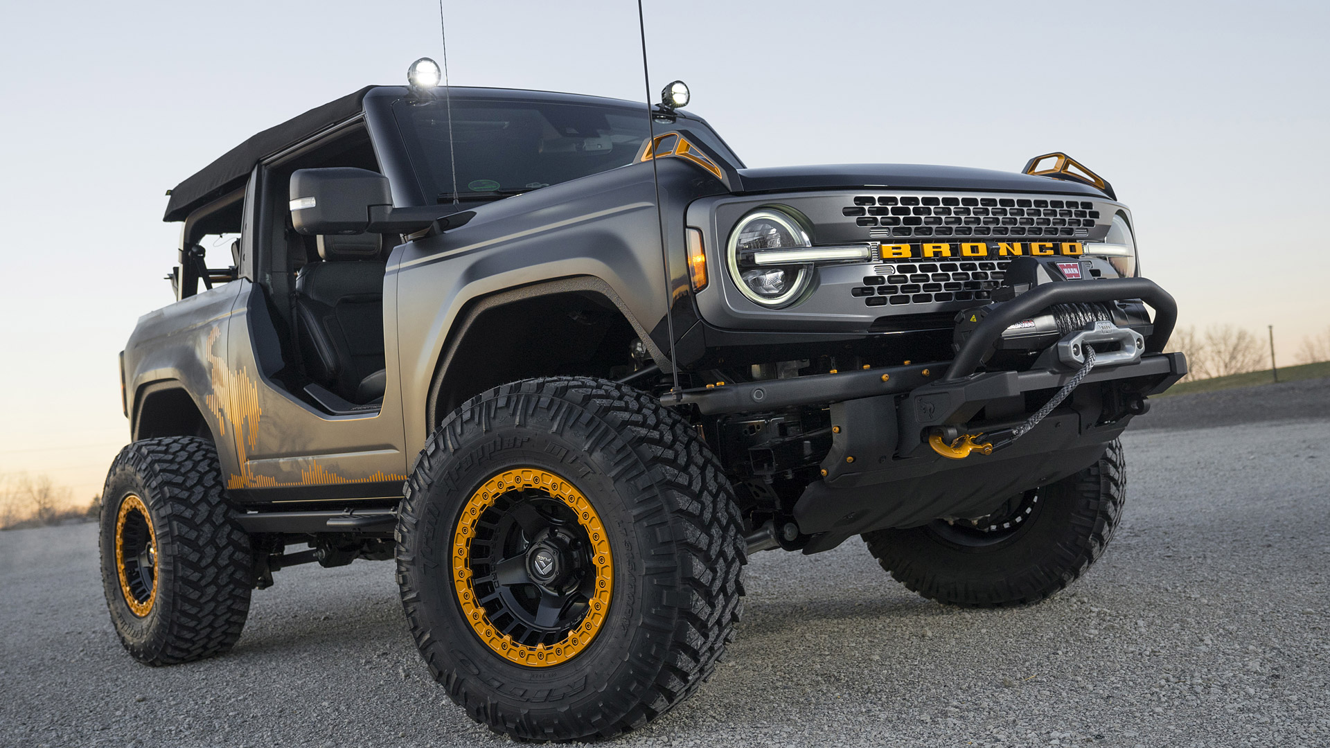 2020 Ford Bronco Badlands Sasquatch 2-Door Concept 3