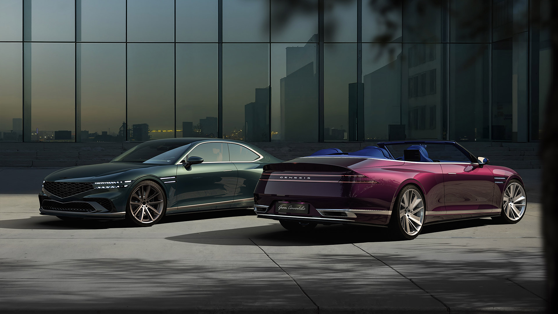 2025 Genesis X Gran Coupe & Convertible Concept 2